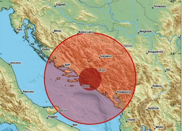 Potres jačine 4,5 po Richteru osjetio se na &scaron;irem području Hercegovine