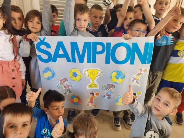 Najmlađi Ljubušaci čestitali Izviđaču na novoj tituli prvaka