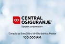 Central osiguranje doniralo 100.000 KM SKB-u Mostar