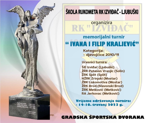 NAJAVA: Memorijalni rukometni turnir &ldquo;Ivana i Filip Kraljević&rdquo;