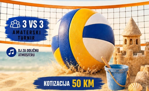Prijave u tijeku za amaterski turnir u odbojci na pijesku na Tegaševcu