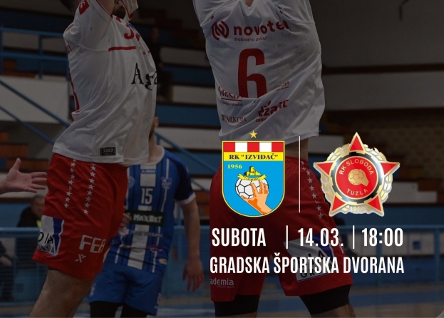 Rukometa&scaron;i Izviđač Agrama u subotu dočekuju Slobodu iz Tuzle