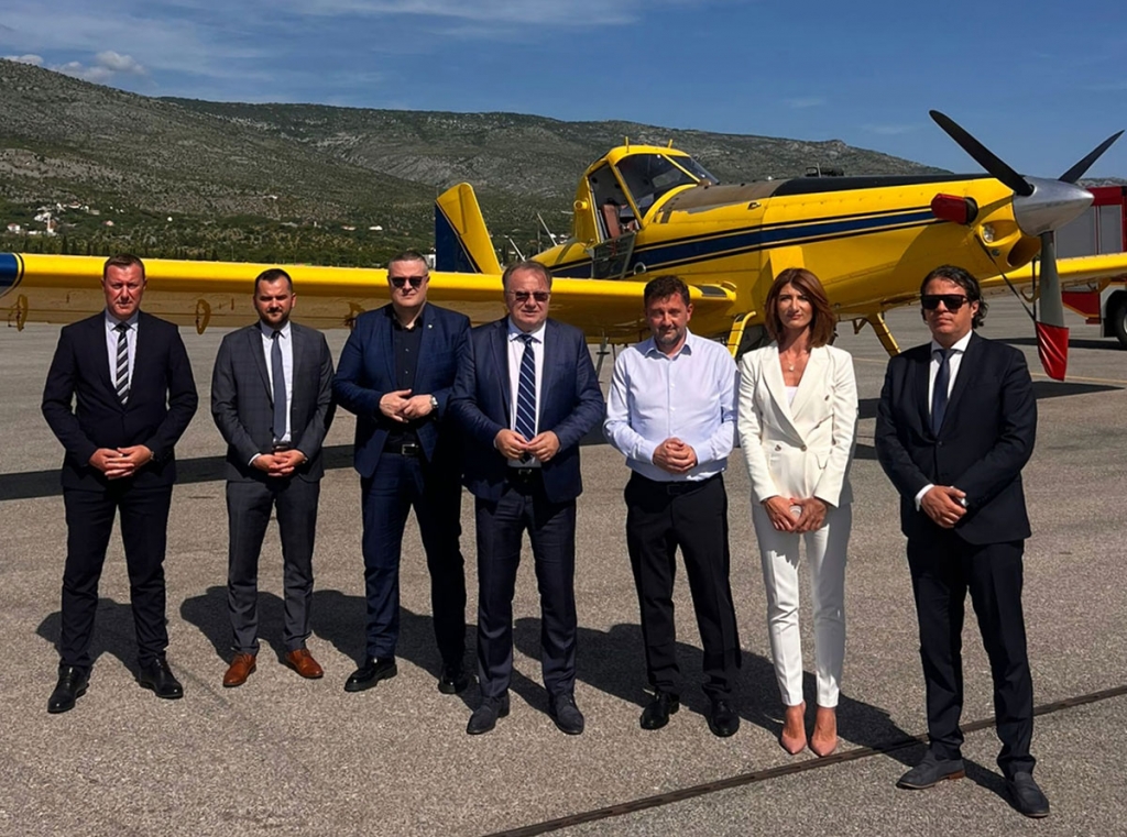 Izaslanstvo Vlade FBiH posjetilo Zračnu luku Mostar i najavilo nabavku flote Air Tractora