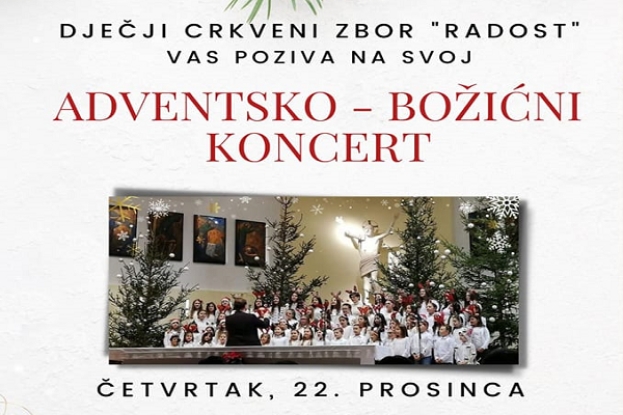 NAJAVA: Dječji zbor “Radost” priređuje adventsko-božićni koncert