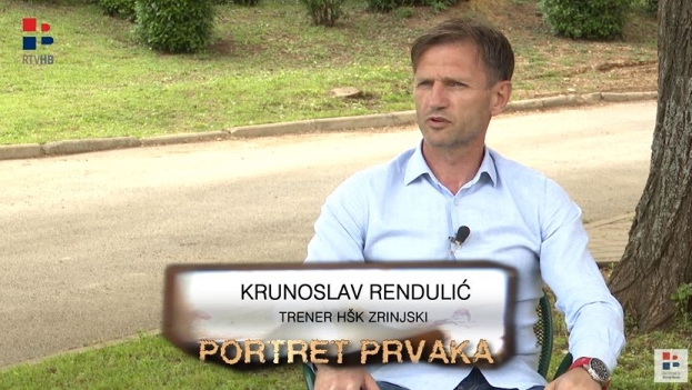 RTV Herceg Bosne: Portret prvaka: Krunoslav Rendulić - Vrijeme je za duplu krunu Zrinjskoga