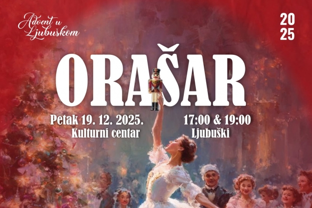 Advent u Ljubuškom: Baletna predstava ORAŠAR