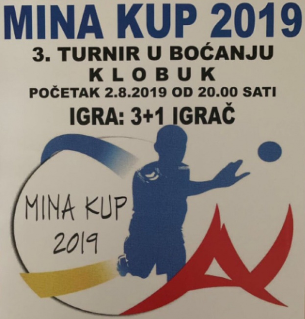 Prijavite se na boćarski turnir „Mina kup 2019.“ u Klobuku