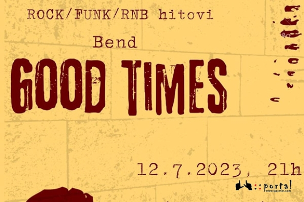 Koncert grupe “Good times” večeras na trgu