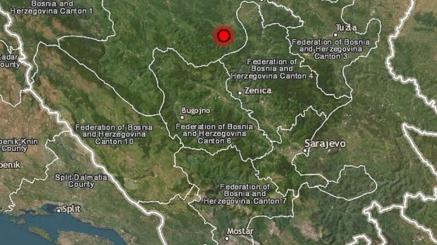 Snažan potres 27 kilometara od Travnika