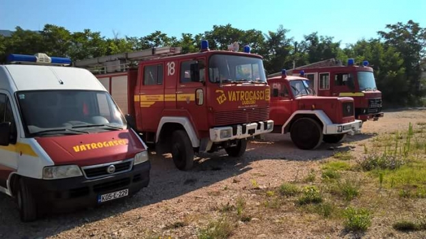 Požari u Gornjim Radišićima i Gornjoj Vitini