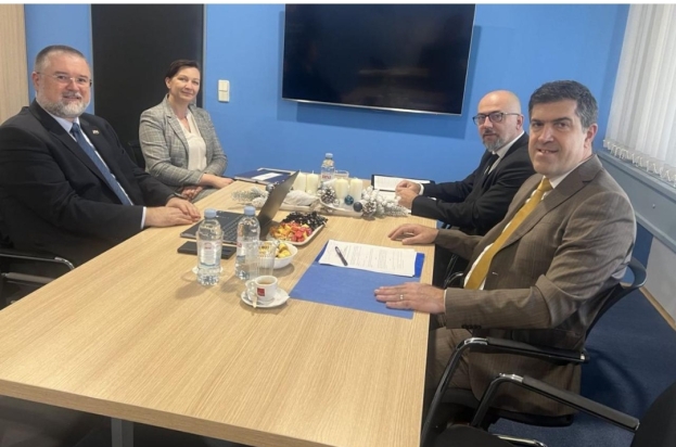 Generalni tajnik VMBiH Vidović s državnim tajnikom Središnjeg državnog ureda za razvoj digitalnog društva RH Gršićem