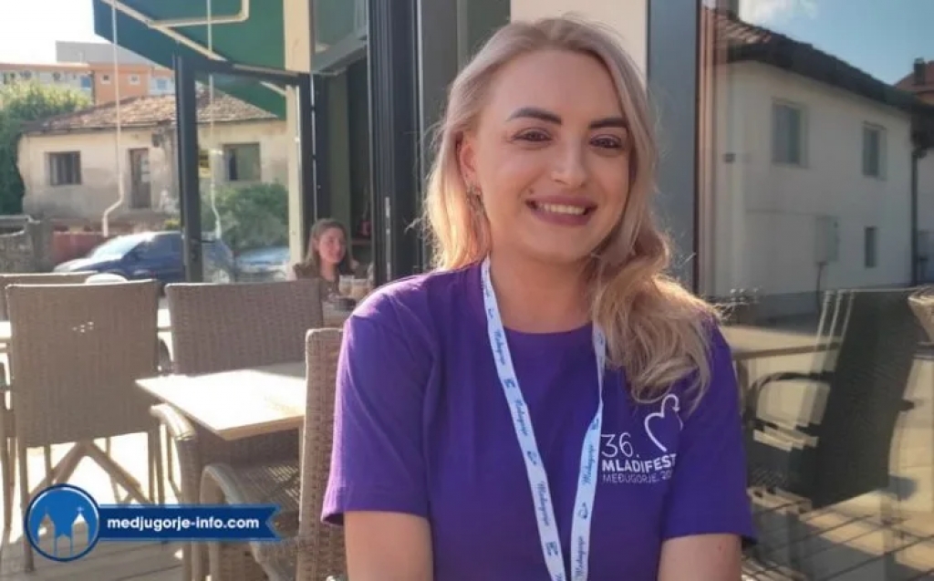 Njezino vjenčanje je u subotu, a ova djevojka do petka ostaje u Međugorju pjevati na Mladifestu