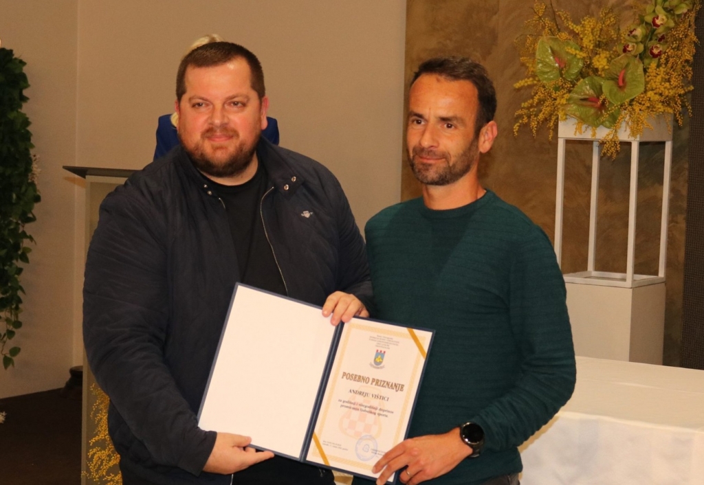 Sportska izvrsnost Andreja Vi&scaron;tice prepoznata i u rodnom Ljubu&scaron;kom