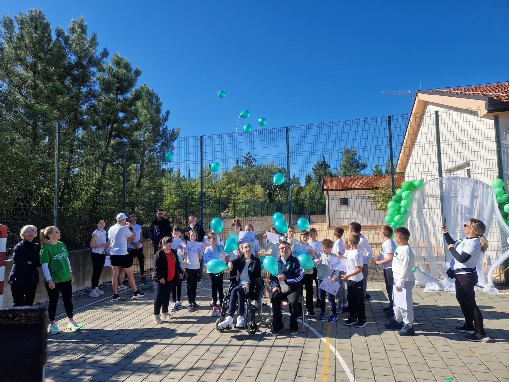 Ljubuški:Povodom Svjetskog dana osoba s cerebralnom paralizom, održana utrka “Trčimo za one koji ne mogu”