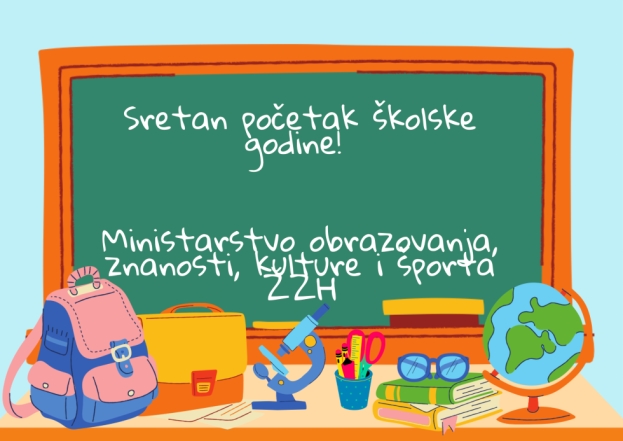 Čestitka ministrice Daniele Perić za početak školske godine