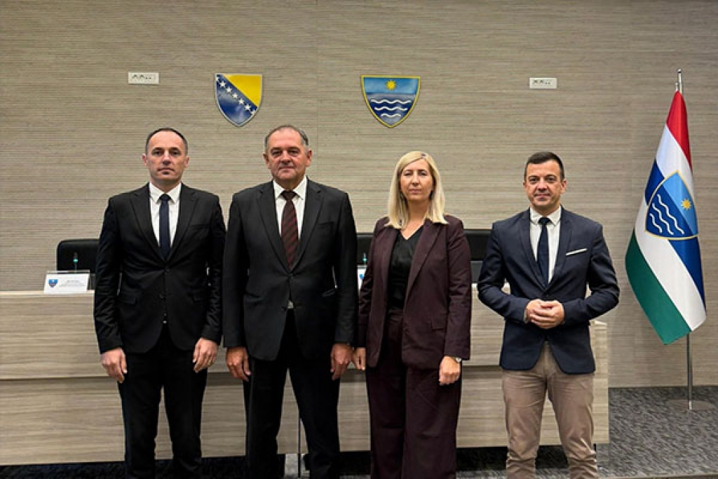 Martinović, Džeba, Jelčić i Barišić razgovarali o zakonodavnim procesima i izazovima europskih integracija na entitetskoj i županijskim razinama