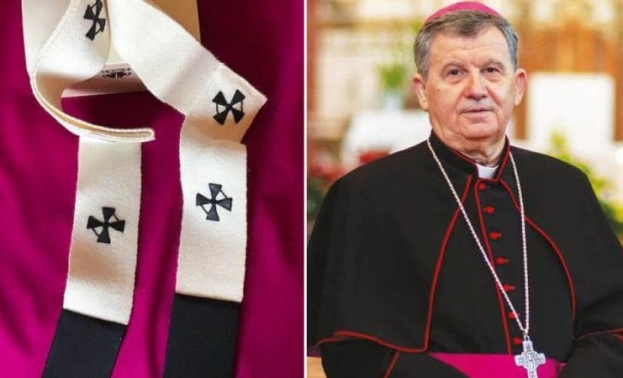 Nadbiskup Tomo Vukšić dobiva palij