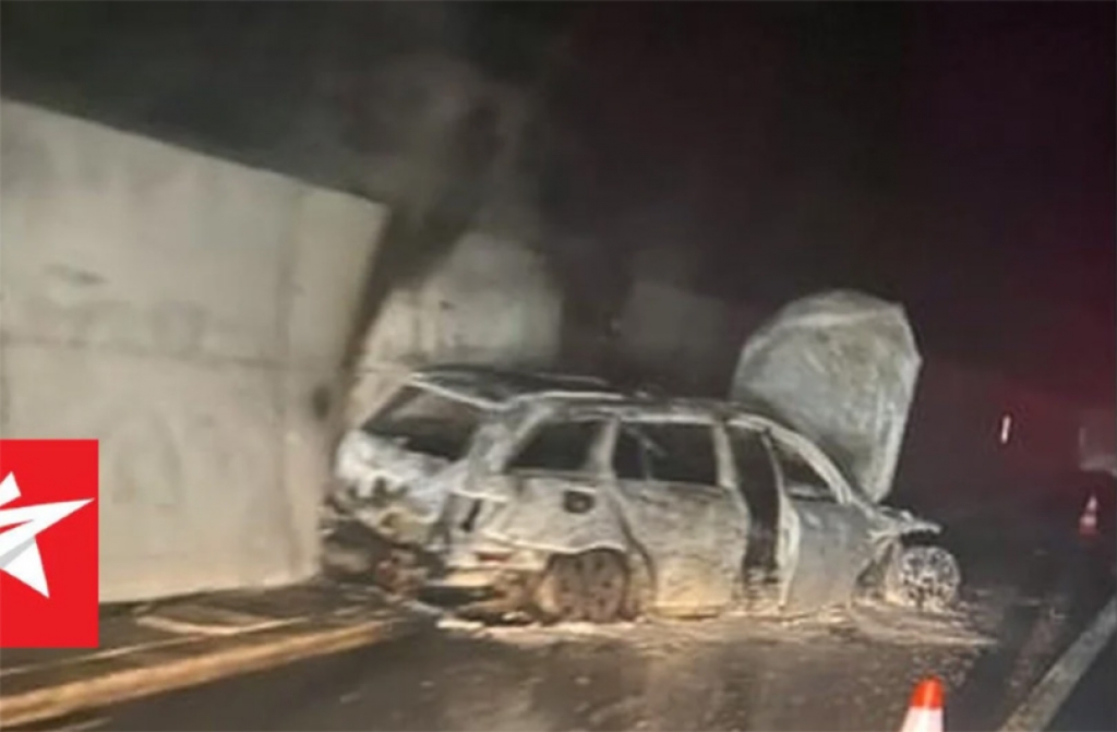 Zapaljen automobil u kojemu se vozio sudac utakmice Velež-Borac