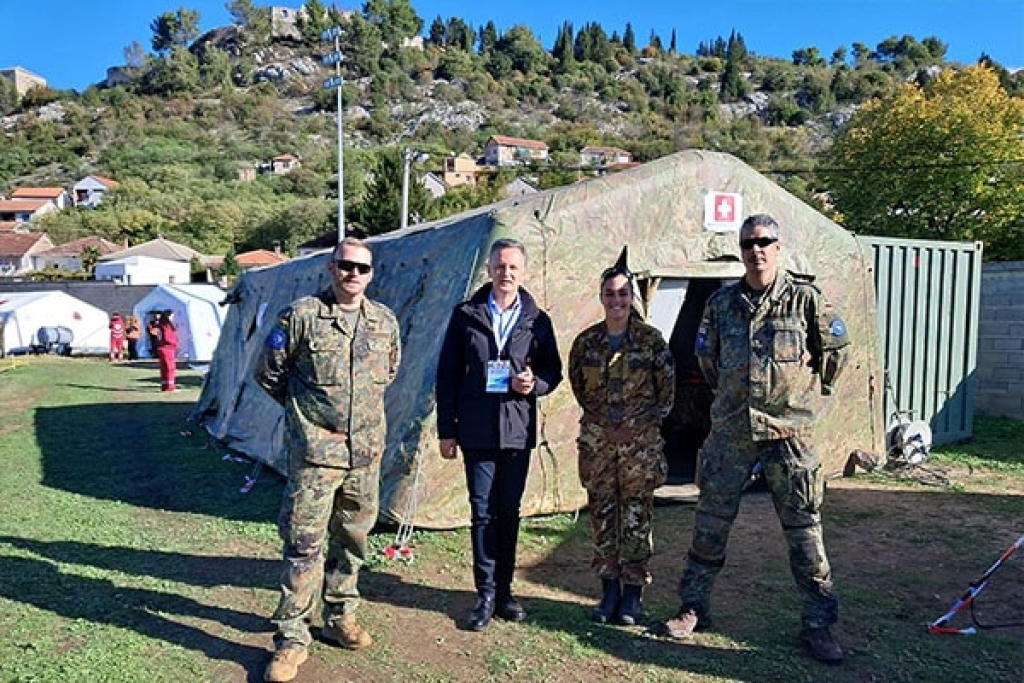 Služba za civilnu i protupožarnu zaštitu Grada Ljubuškog sudjelovala u simulacijskoj vježbi „SimEx Stolac 2026.”