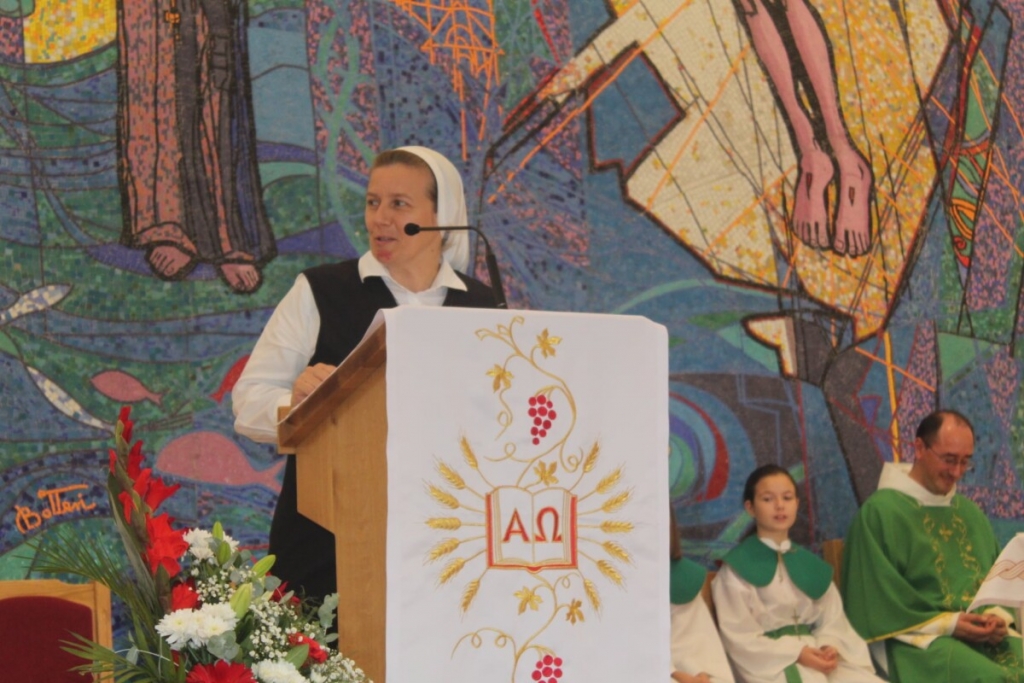 Misionarka s. Adriana Galić u župi sv. Ante u Šibeniku