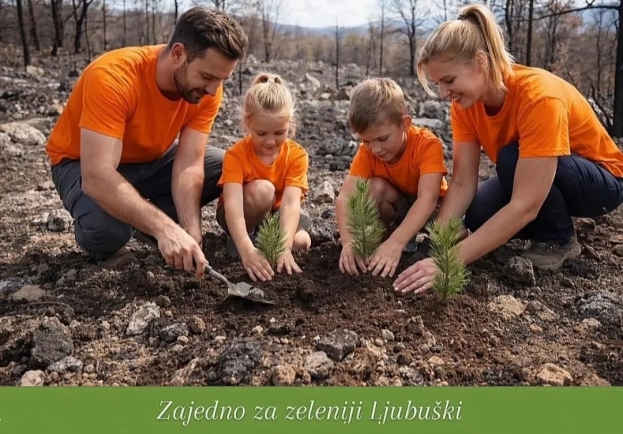 Velika akcija po&scaron;umljavanja u Ljubu&scaron;kom: Zajedno za obnovu opožarenih područja