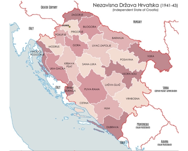 10. travnja proglašena je Nezavisna Država Hrvatska