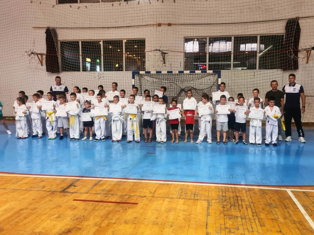 U GŠD u Ljubuškom održano polaganje za učenička zvanja Karate kluba Ljubuški
