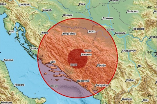 Dva potresa zatresla BiH u razmaku od pola sata
