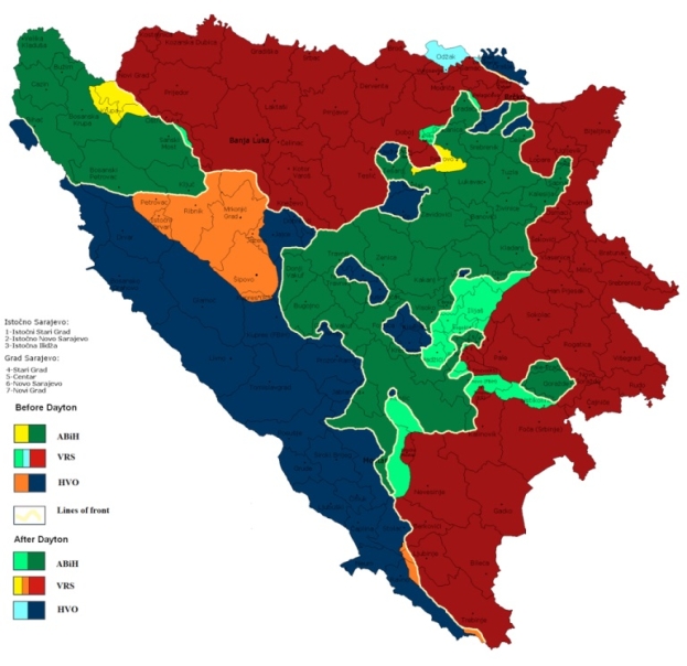 Znate li da su Hrvati u Daytonu izgubili čak 5% teritorija BiH?
