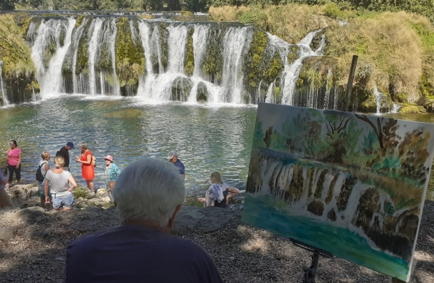 NAJAVA: U Knjižnici Ljubuški otvaranje skupne izložbe slika nastalih na Eko likovnoj koloniji