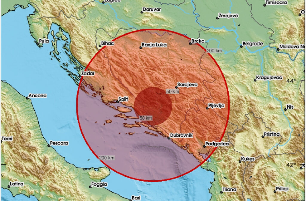 Tlo u Hercegovini ponovno podrhtavalo