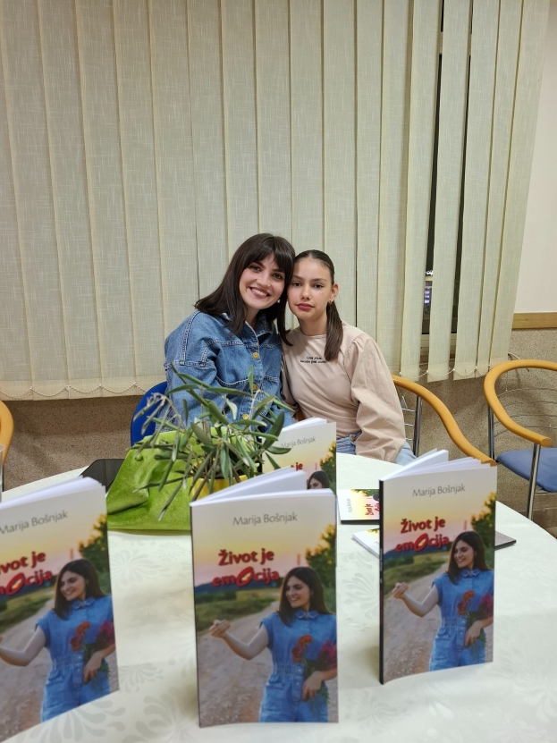 U Knjižnici Ljubuški predstavljena knjiga „Život je emocija“ autorice Marije Bošnjak