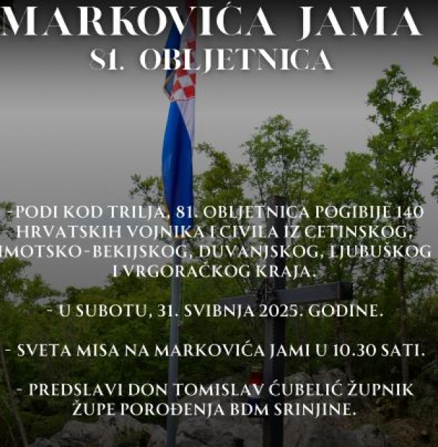 Grab – Trilj: Markovića jama 81. obljetnica