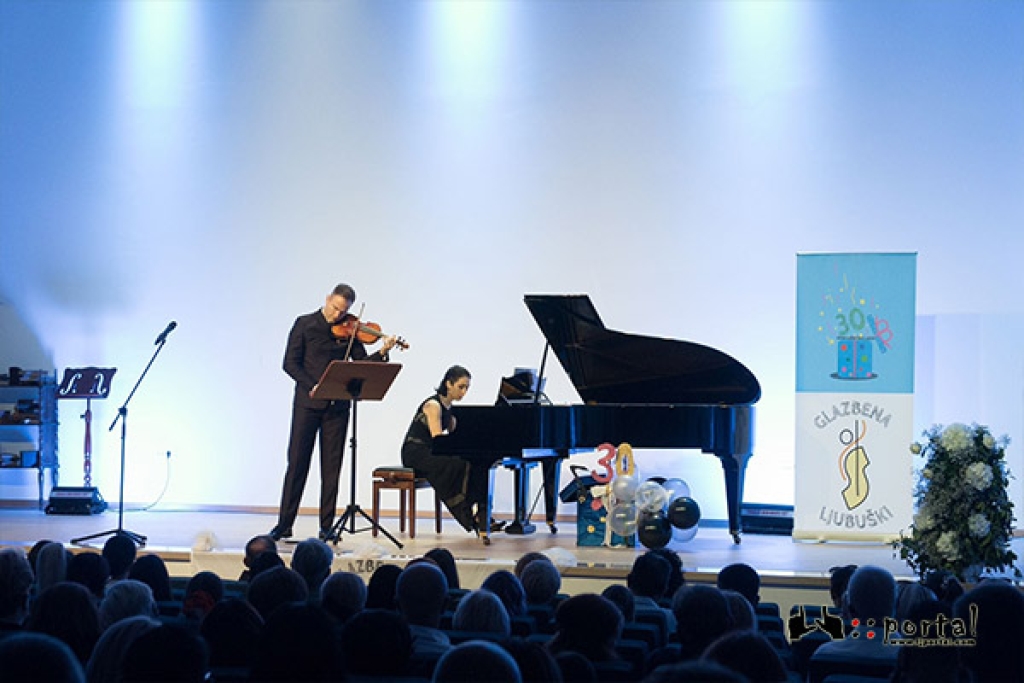 FOTO: Koncertom Stefana Milenkovicha završila proslava 30. rođendana Glazbene škole Ljubuški