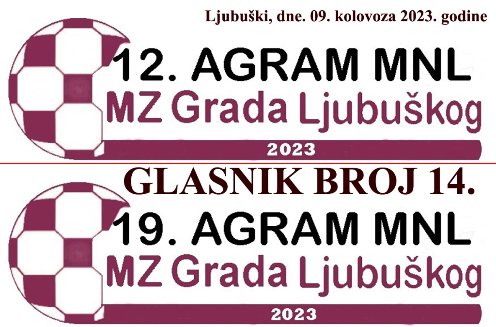 Službeni Glasnik |14| AGRAM MNL MZ Grada Ljubuškog
