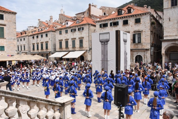 Ljubuške mažoretkinje na smotri u Dubrovniku