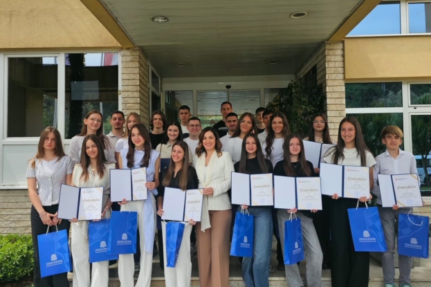 Održan svečani prijam učenika generacije u školskoj 2025./2026. godini