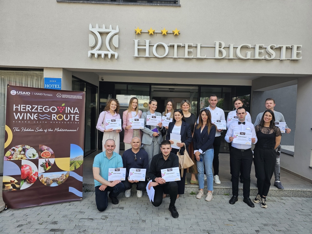 U hotelu Bigeste u Ljubuškom održana interaktivna radionica Vinske ceste Hercegovine