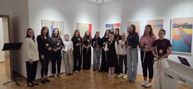 Mlade flautistice oduševile publiku na "Malom koncertu" u Gradskoj galeriji Ljubuški