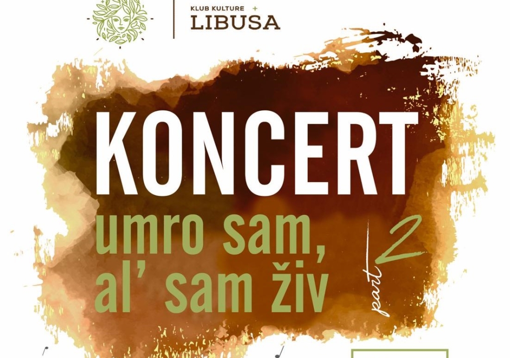 U četvrtak novi koncert „Umro sam, al’ sam živ“