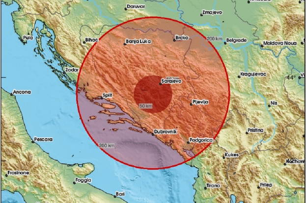 Potres uznemirio Hercegovinu