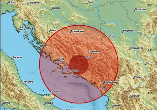 Probudilo vas podrhtavanje? Hercegovinu noćas zatresao potres kod Mostara