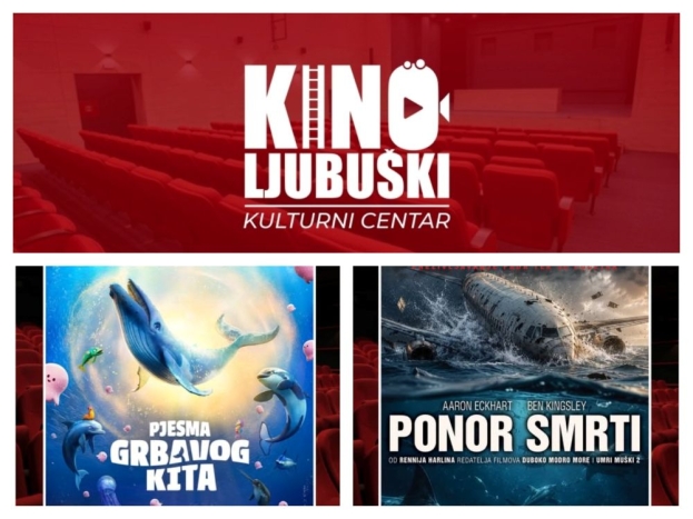 Kino Ljubuški: Ove srijede na programu Pjesma grbavog kita i Ponor smrti