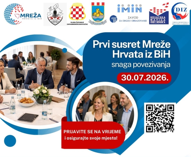 Ljubuški domaćin prvog susreta Mreže Hrvata iz BiH „Snaga povezivanja“