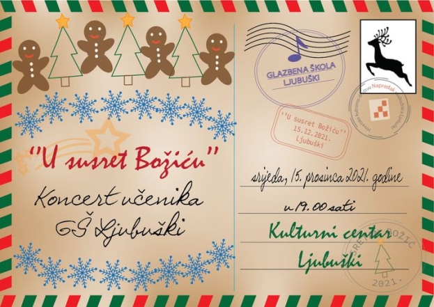 Tradicionalni koncert GŠ Ljubuški “Ususret Božiću”