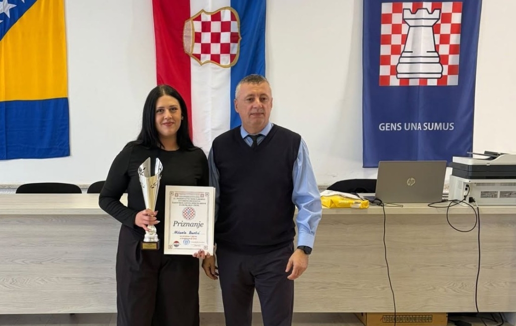 Zapažen nastup i fantastičan uspjeh Ljubušanke Mihaele Buntić na 13. Seniorskom prvenstvu Herceg-Bosne