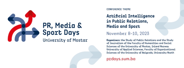 |NAJAVA| Konferencija PR, Media &amp;SportsDays University of Mostar: Integracija umjetne inteligencije u PR, Medije i Sport