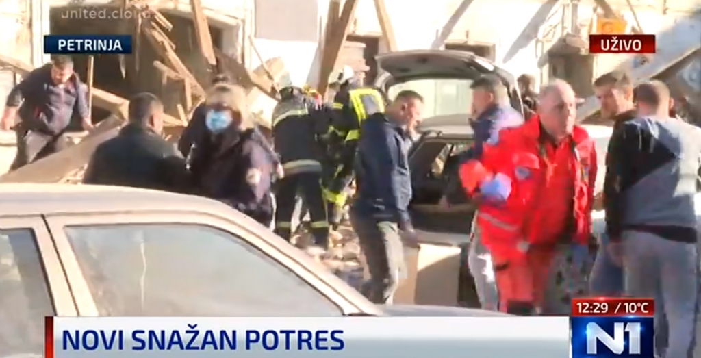 U potresu u Petrinji poginulo dijete