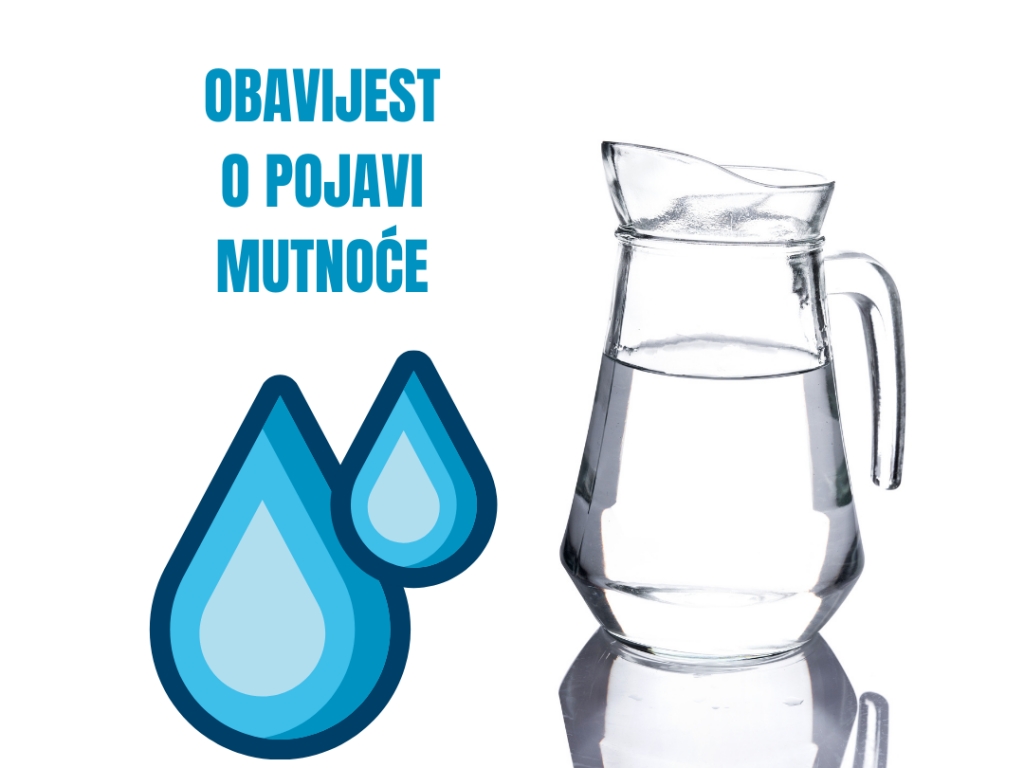 JP Parkovi: Obavijest o mutnoći vode