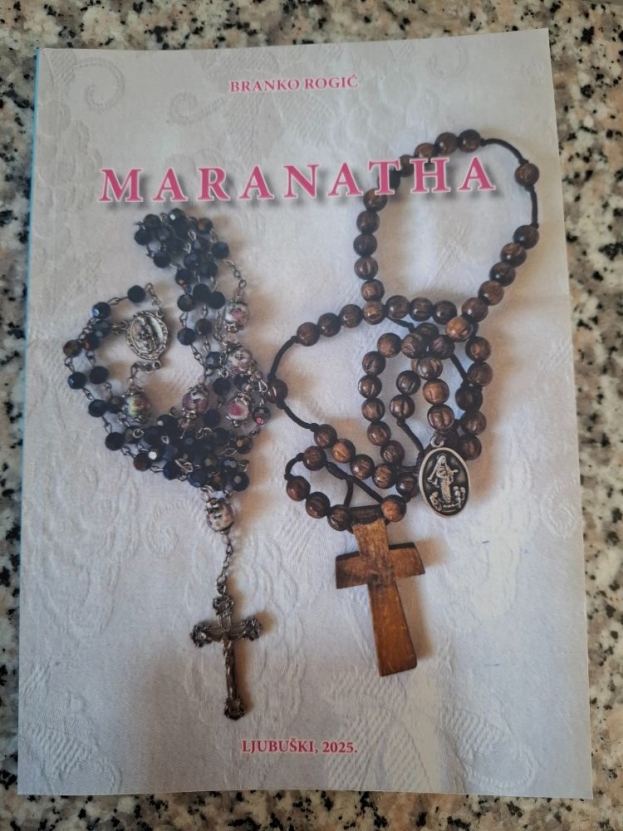 NAJAVA: U Knjižnici Ljubuški predstavljanje knjige „Maranatha“ autora Branka Rogića